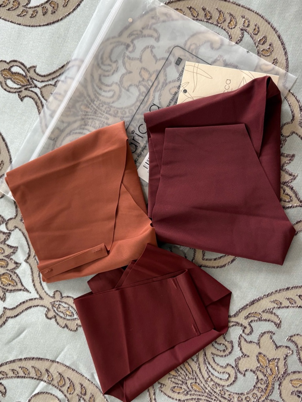 NWT 3-Pair Seamless Panties Shades of Brown Medium